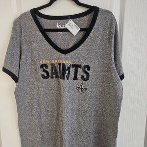 Ladies Plus-Size New Orleans Saints Shirt